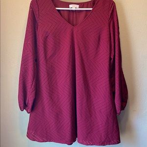 Candie’s Burgundy Dress